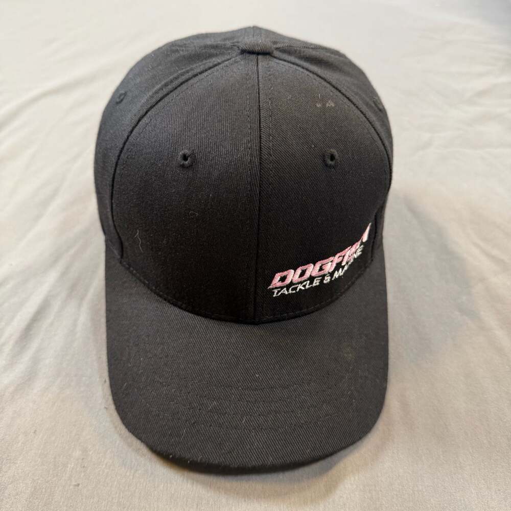 Dogfish Tackle & Marine Youth Flexfit Baseball Cap Black